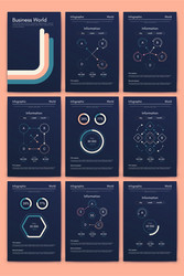 modern infographic elements for business Vector Image