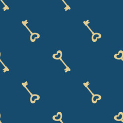 seamless pattern with keys vector image