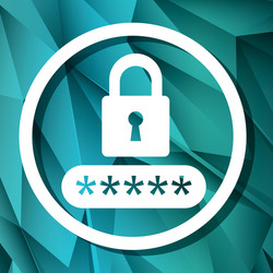 security system and technologies graphic design vector image