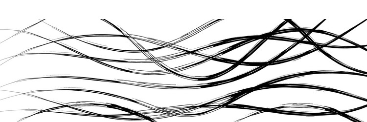 abstract background wavy intertwining lines vector image