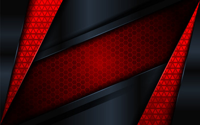 abstract red technology modern background design vector image
