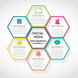 Modern infographic vector