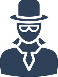 spy icon which can easily modify or edit vector image