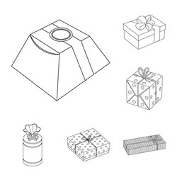 isolated object of cardboard and delivery log vector