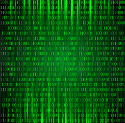 binary computer code vector