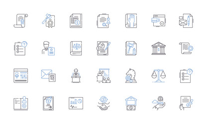 Code line icons collection programming syntax vector