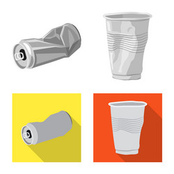 dump and sort symbol set vector image