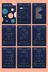 modern infographic elements for business Vector Image