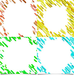 colorful random diagonal stripe pattern vector image