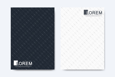 abstract geometric pattern background with lines vector image