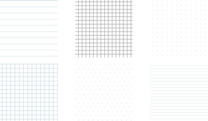 grid empty background square line dot graph vector image