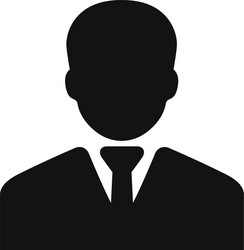 Businessman icon vector