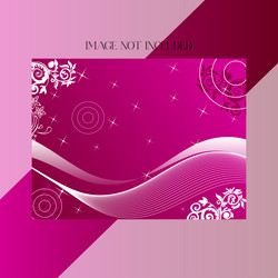 abstract background with wave vector image