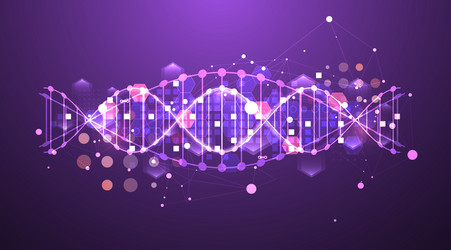 scientific and technological background abstract vector image