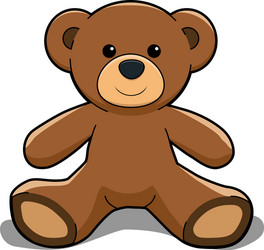 Teddy Bear. A vector illustration of a cute cartoon teddy bear 14325856  Vector Art at Vecteezy