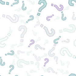 Quiz seamless pattern question marks doubt faq vector