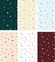 design-tnt-abstract-patterns-set-14-large vector image