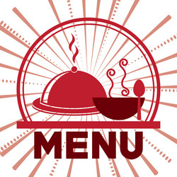 Cutlery restaurant menu Royalty Free Vector Image