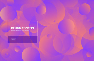 Abstract Gradient Rounded Shapes Background Vector Image Abstract Gradient Rounded Shapes Background Vector Image