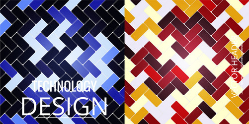 Abstract Geometric Color Seamless Pattern vector