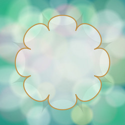 abstract background with bokeh light effects vector image