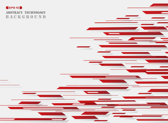 Dynamic Red Stripe Background vector image