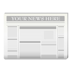Newspaper Template Vector Images Over 11 000