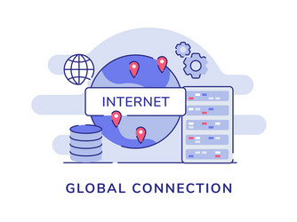 Global connection concept pointer location vector