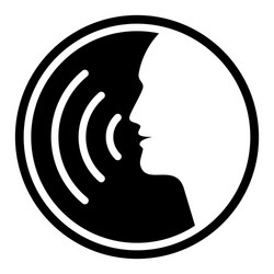 white voice Vector Image