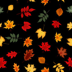 abstract seamless pattern background with falling vector image