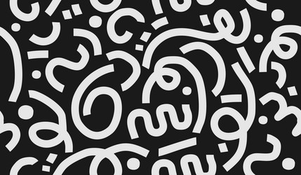 abstract background with hand drawn pattern design vector image