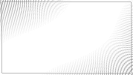 Abstract black pattern lines with frame on white vector