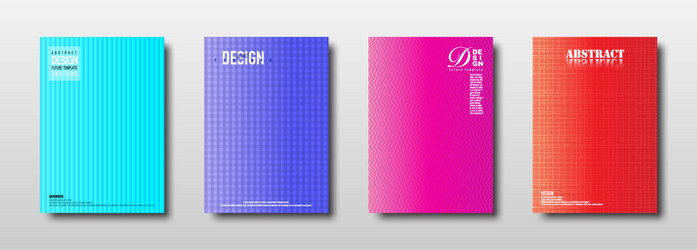 abstract geometric texture with colorful gradient vector image