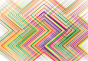 geometric structure network chaotic jumble vector image