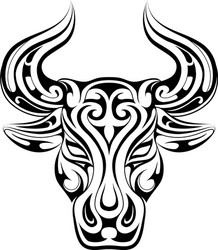 tribal tattoo Taurus by blackcat247 on DeviantArt