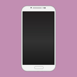 modern smart phone vector