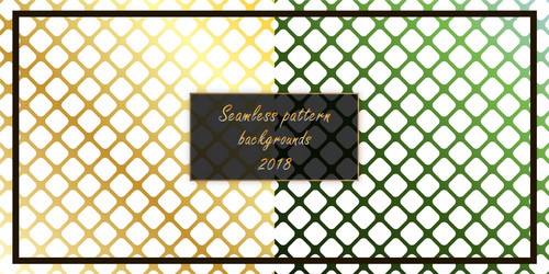 set of seamless patterns repeating geometric vector image
