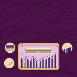 design business empty copy space text for ad vector image
