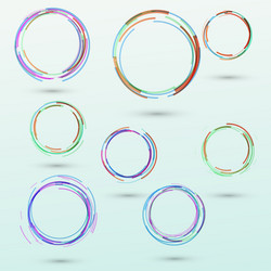 Dynamic Orbit Circle Pattern vector