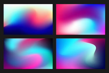 gradient abstract backgrounds vector image
