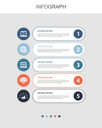 e-business e-commerce web development data vector image