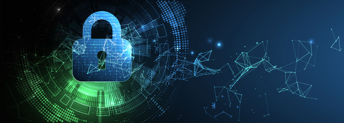 protection background technology security encode vector image