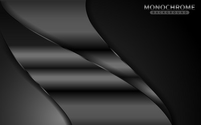 dark monochrome background with shinny lines vector