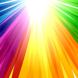Rainbow lines background Royalty Free Vector Image