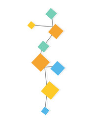 infographic element analysis data graph or info vector image