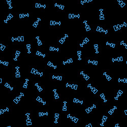 line algorithm icon isolated seamless pattern vector image