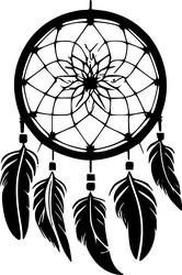 Dreamcatcher - high quality logo ideal vector