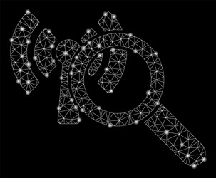 flare mesh 2d search wi-fi network with vector image