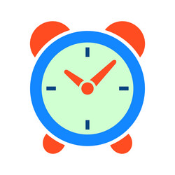 Clock time icon vector