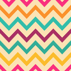 seamless geometric pattern with zig zag vector image